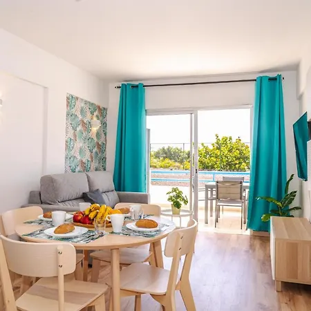 Charming Seaside And Terasse In Playa Paraiso Costa Adeje (Tenerife)